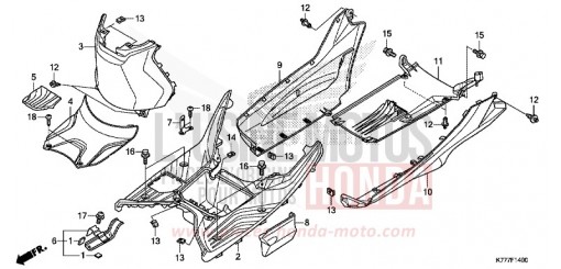 FLOOR STEP SH150ADH de 2017